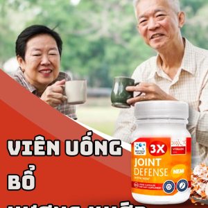 Viên uống bổ khớp, trị đau nhức xương khớp 3x Joint Defense with NEM