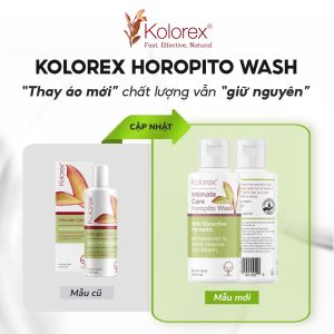 Dung dịch vệ sinh vùng kín Kolorex Horopito Wash 100ml – Giảm nấm ngứa, cân bằng pH vùng kín