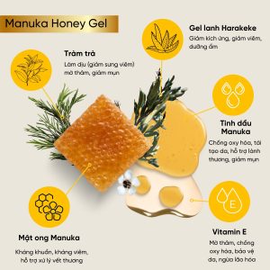 Gel trị mụn Living Nature Manuka Honey Gel - Tuýp 10ml