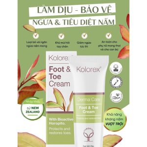 Kem trị nấm móng tay chân Kolorex Foot & Toe Care Cream 25g