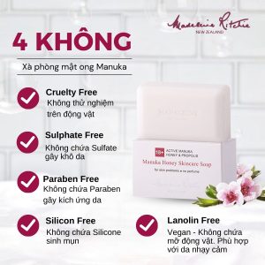 Xà Phòng Mật Ong Manuka 18+ Skin Health