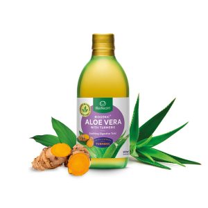 Nước ép hỗ trợ tiêu hóa Lifestream Biogenic Aloe Vera with Turmeric - 500ml