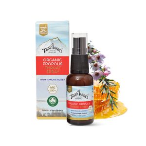 Organic Propolis Throat Spray with Manuka Honey MG550+