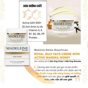 Kem Dưỡng Da Sữa Ong Chúa Royal Jelly Face Creme - 100ml