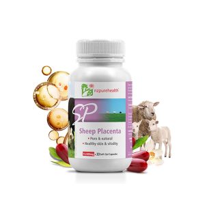 Viên nhau thai cừu tím mờ nám, tàn nhang, ổn định nội tiết Sheep Placenta NZPureHealth