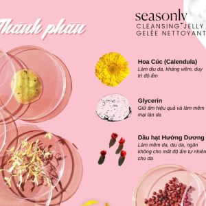 Sữa rửa mặt Seasonly Cleansing Jelly (Gelée Nettoyante) – 100ml