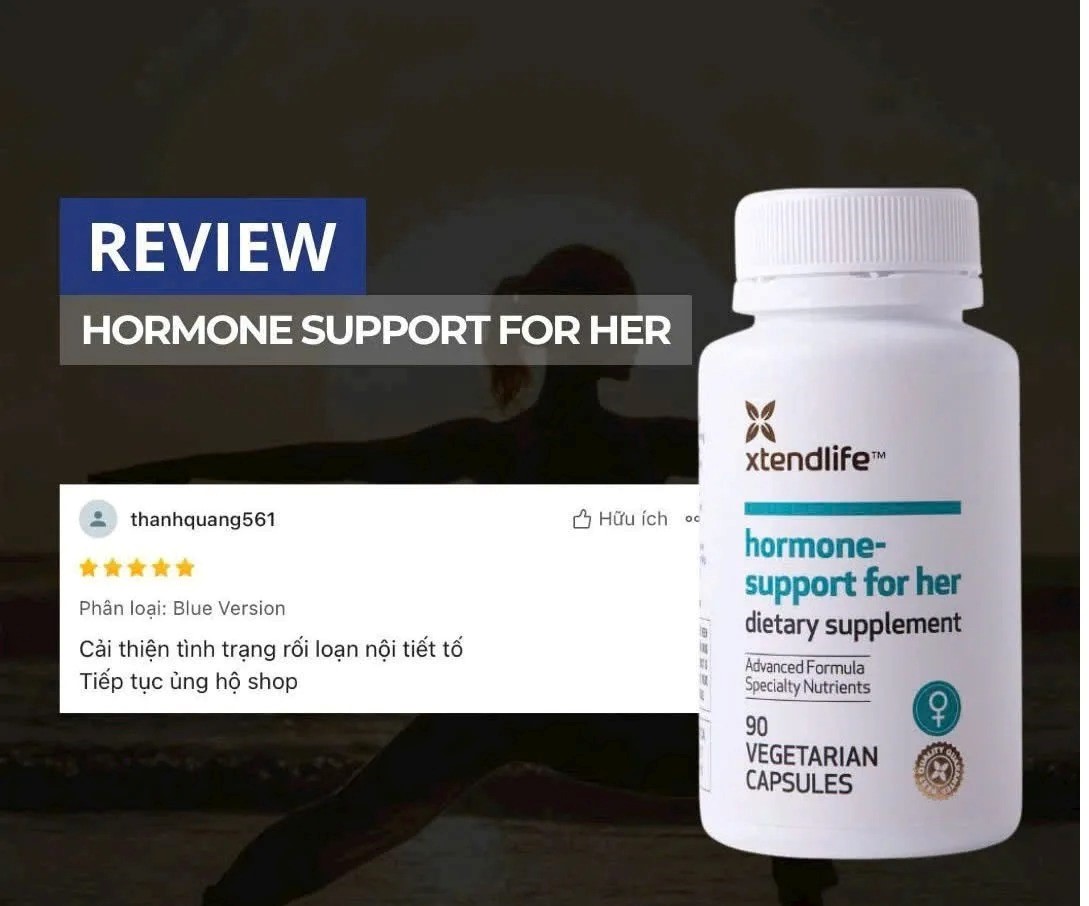Viên Uống Điều Hòa Nội Tiết Tố Nữ Hormone Support For Her Xtend-Life (90 Viên)