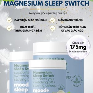 Viên uống ngủ ngon Lifestream Magnesium Sleep Switch (60 viên)