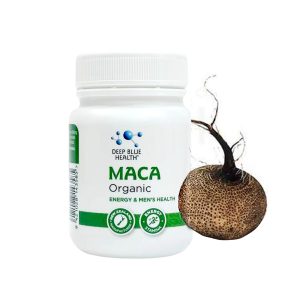 Viên uống tăng cường sinh lý, hỗ trợ nội tiết Deep Blue Health Organic Maca – Hộp 60 viên