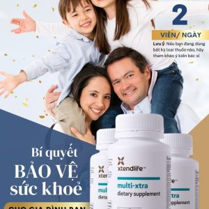 Vitamin tổng hợp cho gia đình Xtend-Life Multi-Xtra 60 viên