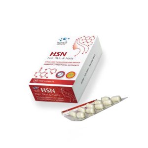 Viên uống loại bỏ mụn, dưỡng móng & tóc Deep Blue Health HSN - Hộp 30 viên