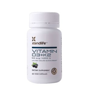 Viên uống bổ khớp, khỏe tim Vitamin D3+K2 XtendLife (60 viên)