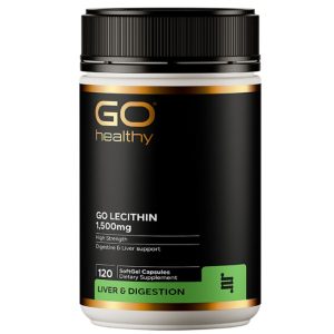 Viên uống mầm đậu nành GO Healthy GO Lecithin 1500mg 120 Viên
